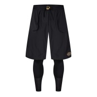 клин,мъжко,фитнес,облекло,skins,men's,performance,gym,legging,black