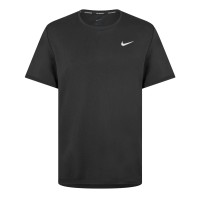 тениска,мъжки,облекла,за,бягане,облекла,за,бягане,nike,men,s,miler,short,sleeve,performance,running,t,shirt,black,reflect