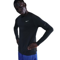 тениска,мъжки,тениски,бягане,облекла,за,бягане,лека,атлетика,nike,stride,5,ls,tee,sn64,black