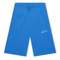 поларени,къси,панталони,off,white,kids,fluid,logo,cotton,fleece,jogger,shorts,blue,4449