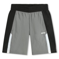 юношески,къси,панталони,детски,облекла,boss,logo,shorts,juniors,med,grey,036