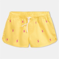 юношески,къси,панталони,детски,3/4,панталони,polo,ralph,lauren,logo,shorts,juniors,signal,yellow