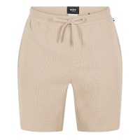 къси,панталони,мъжки,къси,панталони,boss,mens,boss,bodywear,waffle,soft,texture,shorts,beige,275