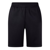 поларени,къси,панталони,мъжки,къси,панталони,off,white,men,s,fleece,relaxed,fit,jogger,shorts,black,white