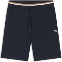 поларени,къси,панталони,мъжки,къси,панталони,boss,men's,fleece,jogger,shorts,dark,blue,403