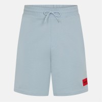 поларени,къси,панталони,мъжки,къси,панталони,hugo,men's,jogger,fleece,shorts,open,blue,483