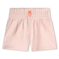 поларени,къси,панталони,dkny,kids,soft,fleece,jogger,shorts,pink,471