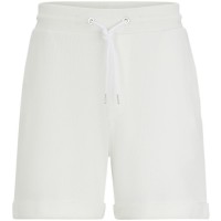 поларени,къси,панталони,мъжки,къси,панталони,boss,men's,hbb,lasdun,129,fleece,shorts,white,100