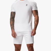 мъжки,къси,панталони,мъжко,фитнес,облекло,gym,king,core,plus,poly,short,white