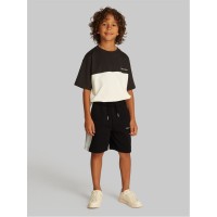къси,панталони,детски,облекла,calvin,klein,jeans,color,block,relaxed,shorts,ck,black,beh