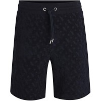 поларени,къси,панталони,мъжки,къси,панталони,boss,men,s,h,lamson,10,black,fleece,jogger,shorts,dark,blue,404