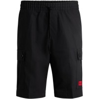 къси,панталони,мъжки,къси,панталони,hugo,logo,cotton,shorts,black,001