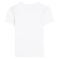бебешка,тениска,дамски,топове,good,american,women,s,super,stretch,cotton,slim,fit,baby,t,shirt,white