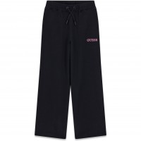 анцуг,guess,kids,open,hem,fleece,jogging,bottoms,jet,black,jblk