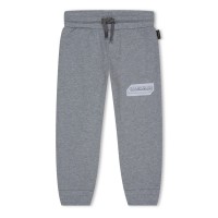 детски,анцуг,детски,облекла,napapijri,unisex,kids',kitik,logo,closed,hem,fleece,joggers,grey,160