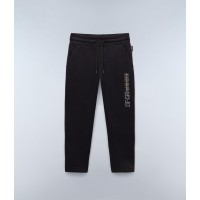 анцуг,napapijri,kids,closed,ankle,fleece,joggers,black,041