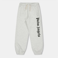 детски,анцуг,детски,3/4,панталони,palm,angels,unisex,kids',closed,hem,fleece,joggers,grey,marl,0810
