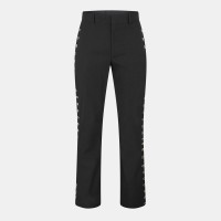 анцуг,мъжки,ежедневни,облекла,off,white,men,s,closed,hem,fleece,jogging,bottoms,black