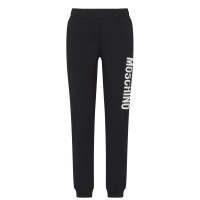 детски,3/4,панталони,moschino,juniors,logo,jogger,black,60100