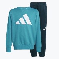 анцуг,adidas,kids,essentials,jumper,and,joggers,clothing,set,pure,teal