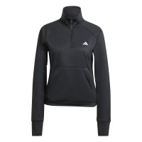 дамско,горнище,дамско,фитнес,облекло,adidas,quarter,zip,tracksuit,top,womens,black