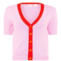 жилетка,дамски,плетени,дрехи,levis,josie,short,sleeve,cardigan,begonia