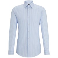 облекла,на,разпродажба,мъжки,ризи,boss,men's,hbb,hhank,patterned,long,sleeve,shirt,pas,blue,450