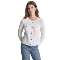 дамски,плетени,дрехи,dkny,dkny,cn,cardi,ld62,ivory
