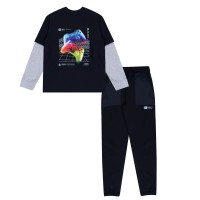 юношески,комплект,разпродажба,firetrap,детски,облекла,firetrap,top,and,jogger,set,juniors,multi