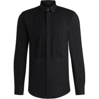 облекла,на,разпродажба,мъжки,ризи,boss,men's,hbb,long,sleeve,shirt,black,001
