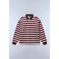 дамски,топове,napapijri,napa,lehua,long,sleeve,polo,womens,brown,pink
