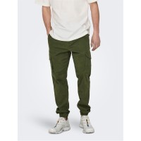 панталони,мъжки,панталони,only,and,sons,men's,carter,cargo,trousers,olive,night