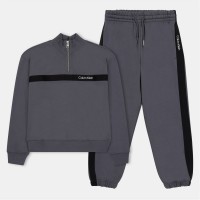 детски,3/4,панталони,calvin,klein,jeans,kids',taping,set,coal,ptw