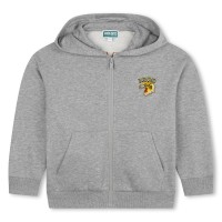 суичър,детски,3/4,панталони,kenzo,logo,zip,hoodie,grey,a29