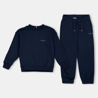 юношески,комплект,детски,3/4,панталони,tommy,hilfiger,sweatshirt,and,joggers,set,juniors,night,navy,c1g