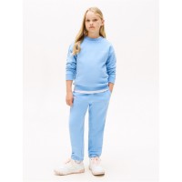 юношески,комплект,детски,3/4,панталони,tommy,hilfiger,sweatshirt,and,joggers,set,juniors,cloudy,blue,c14