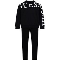 юношески,комплект,детски,облекла,guess,2,piece,logo,set,juniors,black,a996,jblk