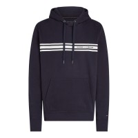 суичър,мъжки,ежедневни,облекла,мъжки,горнища,с,качулка,tommy,hilfiger,men's,central,chest,stripe,hoodie,desert,sky,dw5