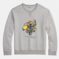 блуза,облекла,на,разпродажба,мъжки,ежедневни,облекла,мъжки,горнища,с,качулка,polo,ralph,lauren,defender,bear,crewneck,sweater,gry,dfndr,bear