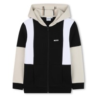 юношески,суичър,детски,облекла,boss,zip,up,hoodie,juniors,black,09b