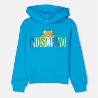 юношески,суичър,детски,3/4,панталони,moschino,logo,hoodie,juniors,blue,41047