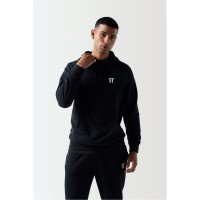 суичър,мъжки,горнища,с,качулка,11,degrees,core,pullover,hoodie,black,black