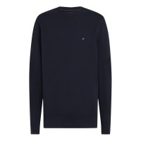 облекла,на,разпродажба,мъжки,ежедневни,облекла,мъжки,горнища,с,качулка,tommy,hilfiger,essential,terry,crewneck,navy