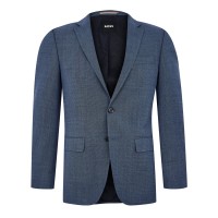 яке,boss,men's,h,huge,mm,c,structured,fit,suit,jacket,blue,404
