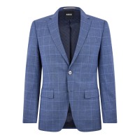 boss,men's,hbb,suit,jacket,blue,check