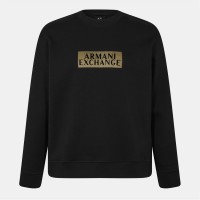 блуза,мъжки,ежедневни,облекла,мъжки,горнища,с,качулка,armani,exchange,armani,exchange,sweatshirt,blk,gold,mc237