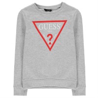 блуза,детски,облекла,guess,sweater,grey,marl,m90