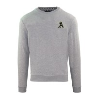 блуза,мъжки,ежедневни,облекла,мъжки,горнища,с,качулка,aquascutum,men,s,roundnk,sweat,crew,sweatshirt,grey