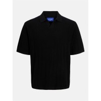 облекла,на,разпродажба,мъжки,блузи,jack,and,jones,jack,split,neck,knt,sn99,black