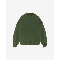 блуза,мъжки,горнища,с,качулка,мъжки,ежедневни,облекла,cole,buxton,men,s,distressed,cotton,crew,neck,oversized,fit,sweatshirt,forest,green